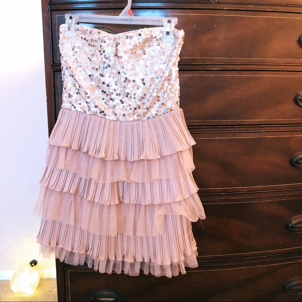 Dusty rose short dress🌷